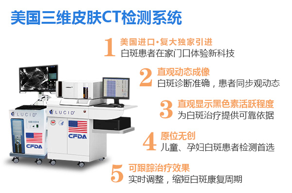 脸上突然长了块白斑是什么?